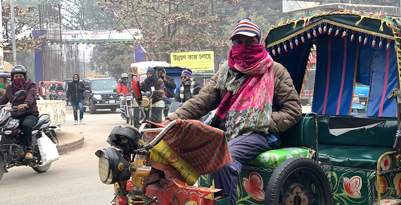রাজশাহীতে মৌসুমের সর্বনিম্ন তাপমাত্রা