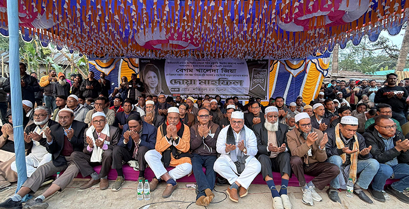 বেগম খালেদা জিয়া তাঁর জীবন দিয়ে দেশের মানুষকে ঐক্যবদ্ধ করে গেছেন: মিলন