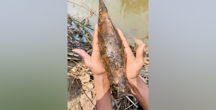 শ্রীমঙ্গলে অবিস্ফোরিত মর্টার শেল উদ্ধার