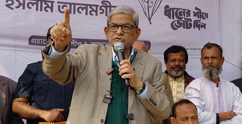 সংখ্যালঘু নন, আপনি বাংলাদেশি নাগরিক—হিন্দু সম্প্রদায়ের উদ্দেশে মির্জা ফখরুল