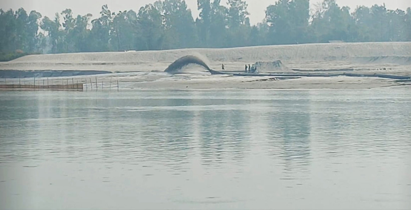 কুড়িগ্রামে ভেস্তে চলেছে বিআইডব্লিউটিএ কর্তৃক নদী খননের ৪৫০ কোটি টাকার কার্যক্রম