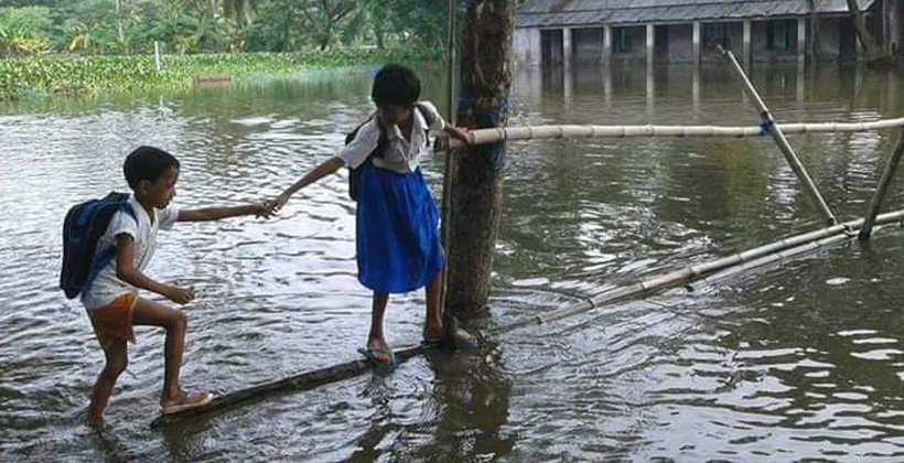 ভবদহে জলাবদ্ধতায় আবারও থমকে বোরো আবাদ, ৭ হাজার হেক্টর জমি অনাবাদি