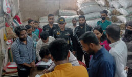 সিলেটের সোবহানীঘাটে র‌্যাব-৯ এর অভিযান : ১২ প্রতিষ্ঠানকে জরিমানা