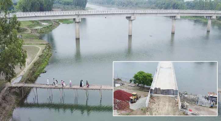কাজে আসছে না আত্রাই নদের ৩০ কোটি টাকার সেতু