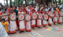 ভূরুঙ্গামারীতে উৎসবমুখর পরিবেশে পহেলা বৈশাখ উদযাপিত