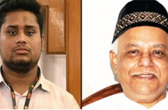 চট্টগ্রাম সাবেক মেয়র মনজুর আলমের বাসায় হাসনাত আবদুল্লাহ