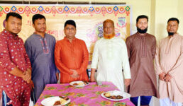 খাঁটিহাতা হাইওয়ে থানায় বর্ণাঢ্য আয়োজনে বাংলা নববর্ষ উদযাপন