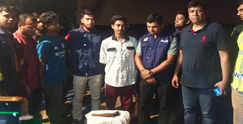 সিলেটের জাফলংয়ে কূপ থেকে দেশীয় পিস্তল উদ্ধার, আটক ৩