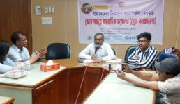 ঠাকুরগাঁওয়ে হাম রুবেলা টিকাদান ক্যাম্পেইন উপলক্ষে সাংবাদিক সম্মেলন