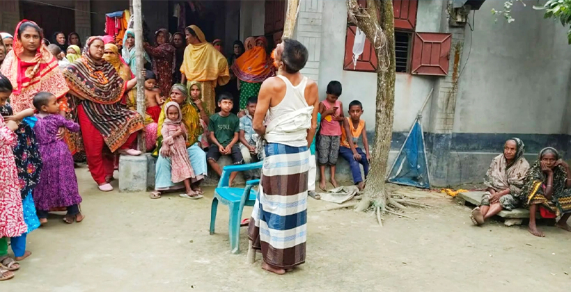 কুড়িগ্রামের উলিপুরে এক বৃদ্ধের ঝুলন্ত মরদেহ উদ্ধার; রহস্যে ঘেরা মৃত্যু