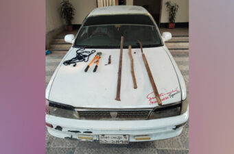 মৌলভীবাজারে ডাকাতির প্রস্তুতিকালে প্রাইভেটকারসহ গ্রেফতার ৫