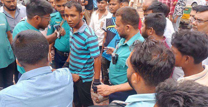 রাজশাহীতে ভুয়া পরিচয়ে জ্বালানি তেল নিতে এসে যুবকের ১০ হাজার টাকা জরিমানা