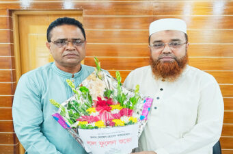 কুড়িগ্রামে নব-নির্বাচিত জেলা পরিষদের প্রশাসককে অভিনন্দন ও শুভেচ্ছা