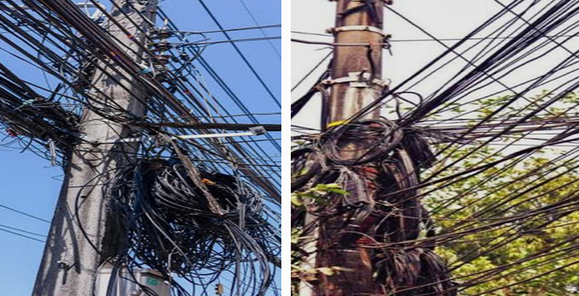 চট্টগ্রামে তারের জঞ্জালে জিম্মি জনজীবন: বাড়ছে দুর্ঘটনার ঝুঁকি