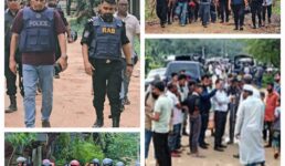 গভীর রাতে জঙ্গল সলিমপুরে যৌথ বাহিনীর ওপর সশস্ত্র হামলা