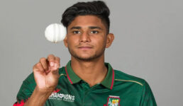 নিউজিল্যান্ড সিরিজে দুর্দান্ত পারফরম্যান্সে আইসিসির মাসসেরা নাহিদ রানা