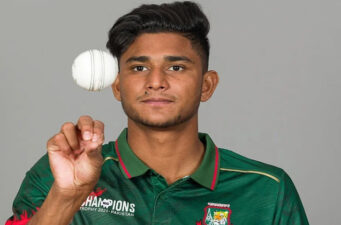 নিউজিল্যান্ড সিরিজে দুর্দান্ত পারফরম্যান্সে আইসিসির মাসসেরা নাহিদ রানা