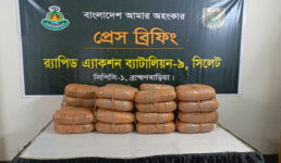 ব্রাহ্মণবাড়িয়ার কসবায় ৬০ কেজি গাঁজাসহ মাদক ব্যবসায়ী গ্রেফতার