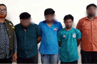 মাদক দিয়ে ফাঁসানোর অপচেষ্টা, জমির টাকা হাতাতে আটক ৪