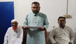 ফুলবাড়ীতে স্ত্রীর সংবাদ সম্মেলনের প্রতিবাদে স্বামীর পাল্টা সংবাদ সম্মেলন