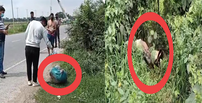 মাধবপুরে মহাসড়কের পাশে জঙ্গল থেকে যুবকের অর্ধগলিত মরদেহ উদ্ধার