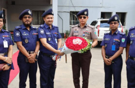 সিলেট রেঞ্জের নতুন ডিআইজি ড. জিল্লুর রহমানের যোগদান