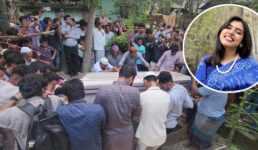 মাদারীপুরে দাদা-দাদির কবরের পাশে চিরনিদ্রায় শায়িত বৃষ্টি