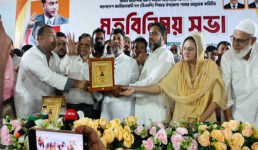 শিবচরে বিএনপি’র মতবিনিময় ও সংবর্ধনা অনুষ্ঠানে এমপি জাহানারার আলী