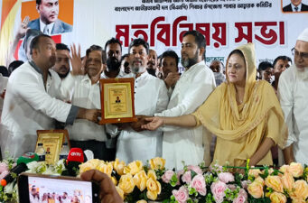 শিবচরে বিএনপি’র মতবিনিময় ও সংবর্ধনা অনুষ্ঠানে এমপি জাহানারার আলী