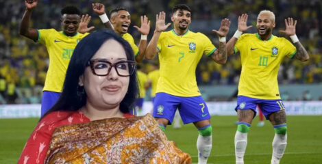 ফুটবল উন্মাদনায় রুমিন ফারহানা: শুভেচ্ছা পোস্ট ঘিরেই তুমুল আলোচনা