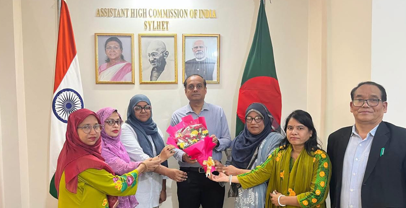 নারী উদ্যোক্তাদের সঙ্গে ভারতীয় সহকারি হাই কমিশনার সিলেটের মতবিনিময় অনুষ্ঠিত