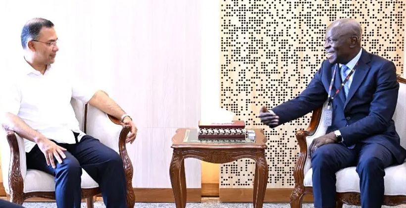 প্রধানমন্ত্রী তারেক রহমানের সঙ্গে আইএলও মহাপরিচালকের সৌজন্য সাক্ষাৎ