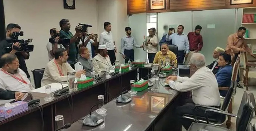 গুরুত্বপূর্ণ আলোচনায় বসছে ইসি ও জামায়াত প্রতিনিধিরা