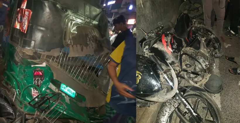 মগবাজারে বেপরোয়া লরির থাবায় ঝরল দুই মোটরসাইকেল আরোহীর প্রাণ