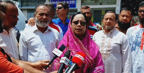 বরিশাল সিটি কর্পোরেশনের প্রশাসকের জলাধার পরিদর্শন