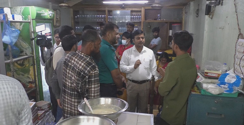 বরিশালে ভোক্তা অধিকারের অভিযান ৪ প্রতিষ্টানকে জরিমানা