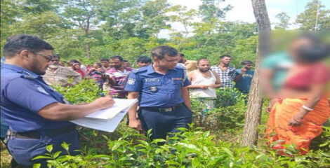 মৌলভীবাজারে একই গাছ থেকে যুবক যুবতীর ঝুলন্ত মৃতদেহ উদ্ধার