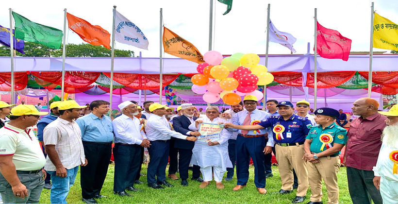 রাজশাহীতে ৫৩তম গ্রীষ্মকালীন ক্রীড়া প্রতিযোগিতার বর্ণাঢ্য উদ্বোধন