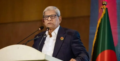 “রাষ্ট্রপতি হিসেবে প্রথমবার সিলেট সফরে মির্জা ফখরুল ইসলাম আলমগীর”