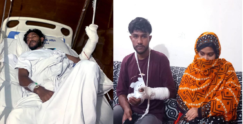 মৌলভীবাজারে সন্ত্রাসী হামলায় গুরুতর আহত যুবক,থানায় মামলা