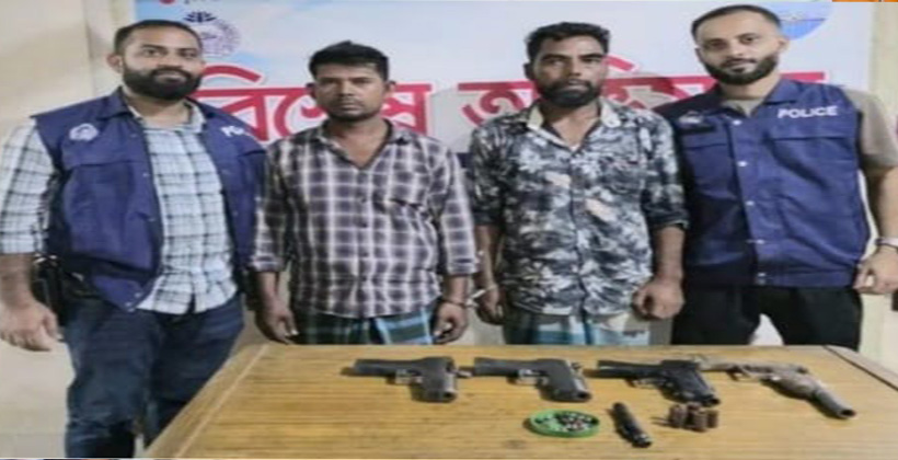 হাটহাজারীতে অস্ত্রের কারখানার সন্ধান, তৈরির সরঞ্জামসহ গ্রেপ্তার ২