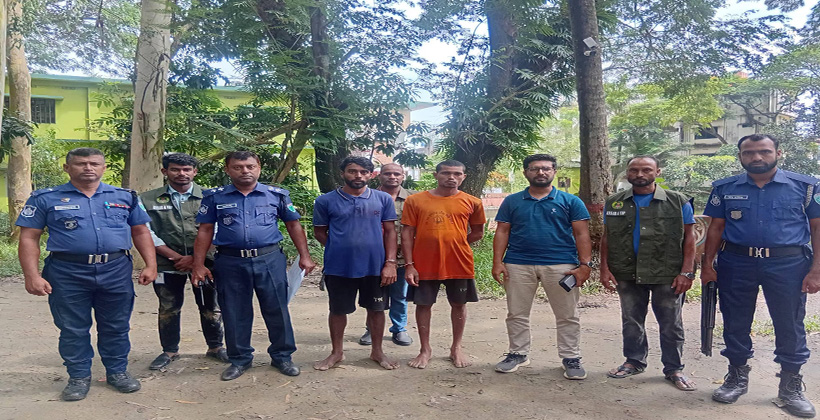 শ্রীমঙ্গলে অবৈধ বালু উত্তোলনের অপরাধে দুইজনের ৩ মাসের কারাদণ্ড