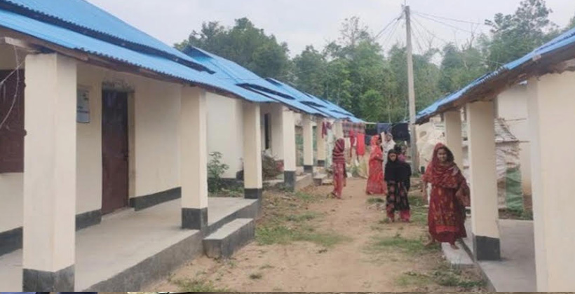 হবিগঞ্জে খালি আশ্রয়ণ প্রকল্পের ঘর ফেরত দিয়েছেন ৬ পরিবার