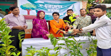 মীরসরাইয়ে দুর্বার ও মীরসরাই জেনারেল হাসপাতালের উদ্যোগে ১ হাজার বৃক্ষরোপণ