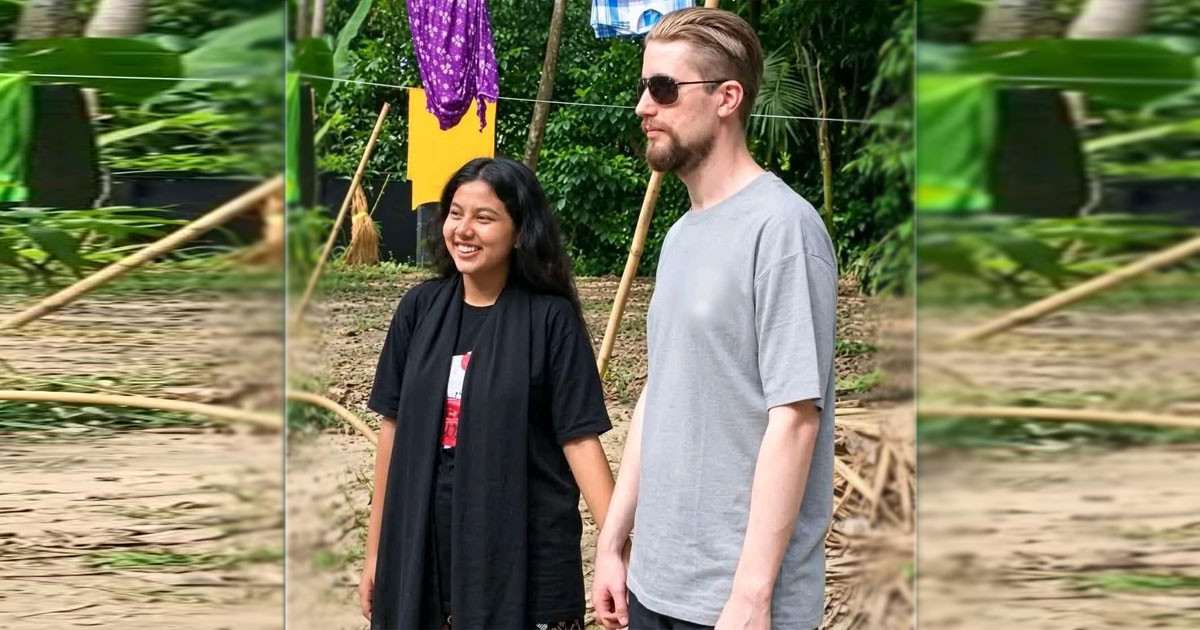 বাংলাদেশি প্রেমিকাকে বিয়ে করতে ফিনল্যান্ড থেকে জামালপুরে যুবক