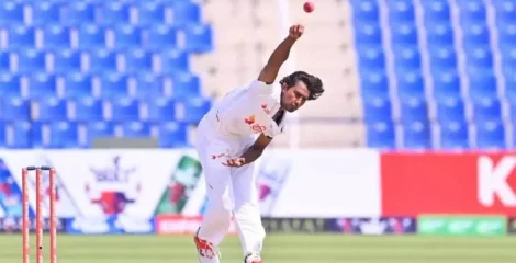 শুরুতেই ব্রেন্ডন কিংকে ফেরালেন হাসান মাহমুদ