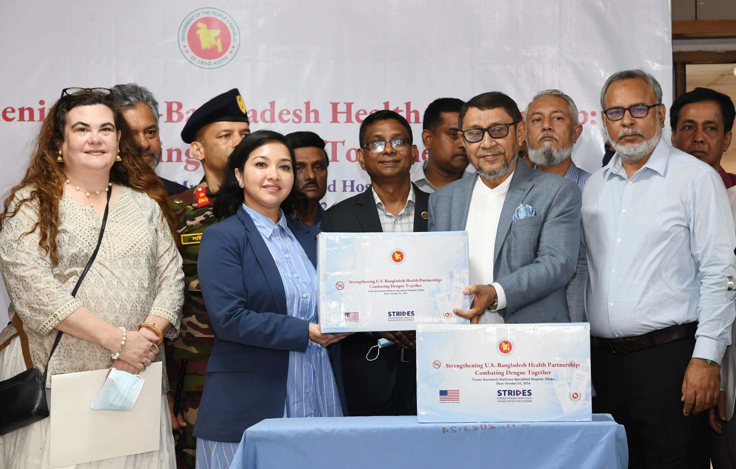 ডেঙ্গু পরীক্ষায় ৫ লাখ কিট দিয়েছে যুক্তরাষ্ট্র