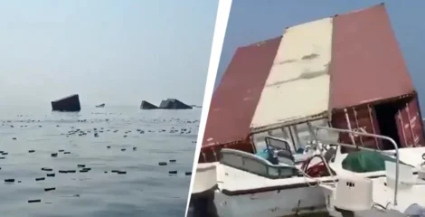 হরমুজ প্রণালিতে ভাসছে আইফোন ও দামি পারফিউম, যেভাবে সাগরে ছড়াল পণ্য
