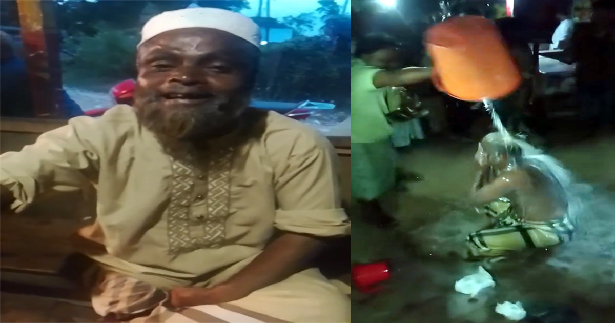 দুধ দিয়ে গোসল করে জামায়াতের সমর্থন প্রত্যাহার করলেন ফারুক
