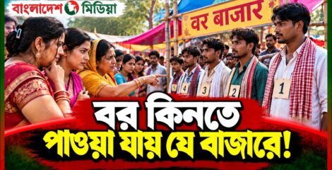 বর কিনতে পাওয়া যায় যে বাজারে!